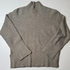 Cyrus  Turtleneck Sweater in Taupe (like new'!)
